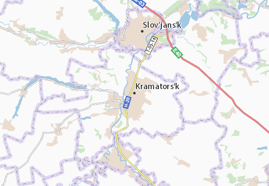 Kramators&#x27;k Map