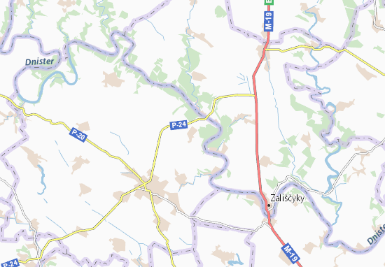 Karte Stadtplan Potochyshche