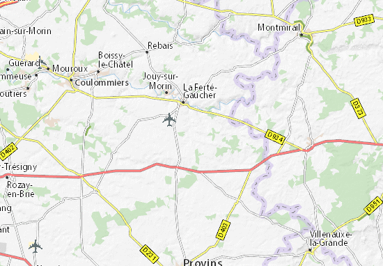 Karte Stadtplan Saint-Mars-en-Brie