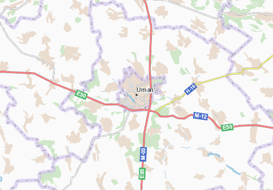 Uman&#x27; Map