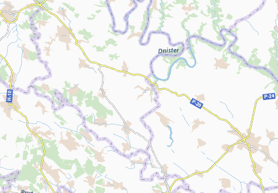 Karte Stadtplan Harasymiv