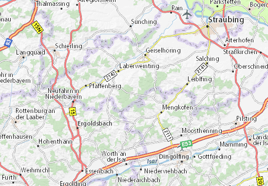 Karte Stadtplan Neuhofen