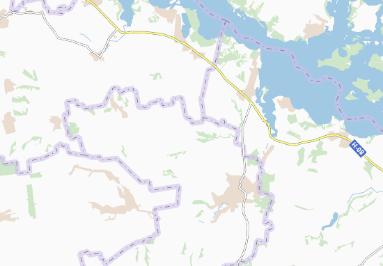 Mapa Bilenshchyna