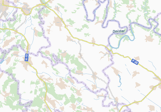 Karte Stadtplan Khotymyr