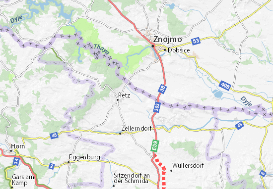 Unterretzbach Map