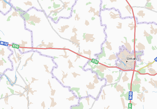 Oradivka Map
