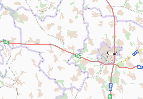 Rozsishky Map