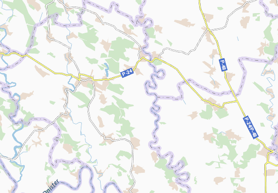 Turyl&#x27;che Map