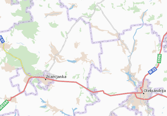 Mapas-Planos Dykivka