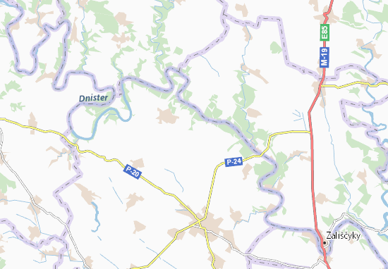 Mapa Daleshove