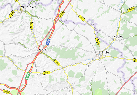 carte michelin saint evroult notre dame du bois plan saint evroult notre dame du bois viamichelin