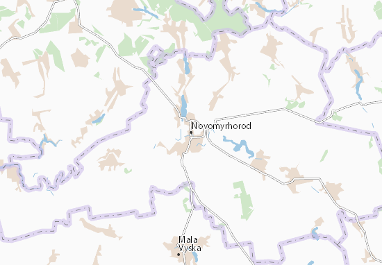 Mapas-Planos Novomyrhorod
