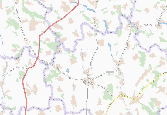 Karte Stadtplan Nosykivka