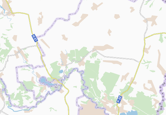 Nyzhn&#x27;oteple Map