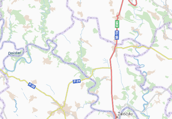 Karte Stadtplan Nyrkiv