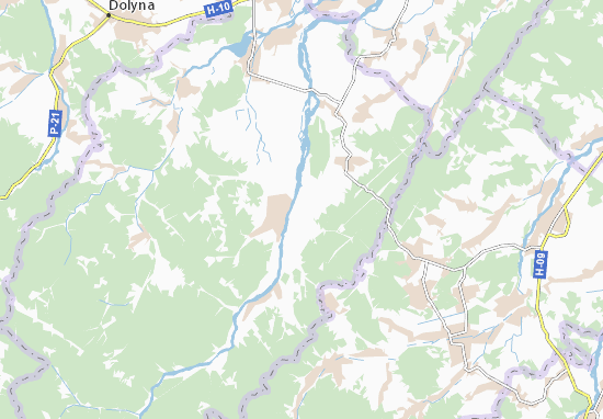 Nebyliv Map