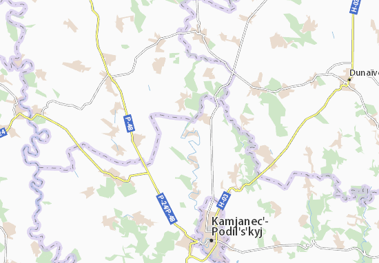 Dumaniv Map