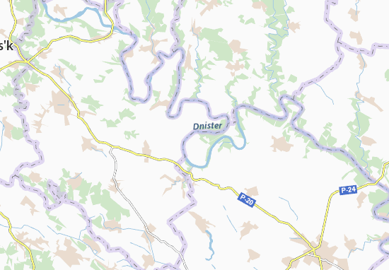 Karte Stadtplan Monastyrok