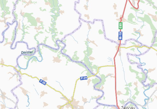 Kaart Plattegrond Shutromyntsi