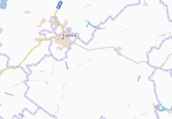 Karte Stadtplan Sofiivka Persha