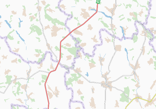 Karte Stadtplan Perepil&#x27;chyntsi