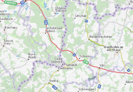 Kaart Plattegrond Alt-Nagelberg