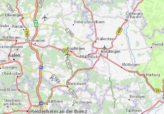 Karte Stadtplan Trochtelfingen