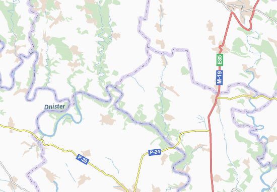 Karte Stadtplan Dorohychivka