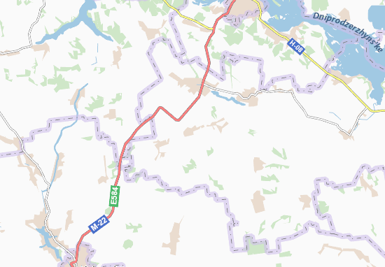 Karte Stadtplan Omel&#x27;nyk