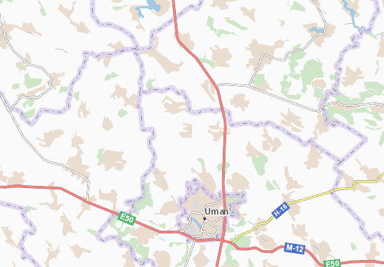 Berestovets&#x27; Map