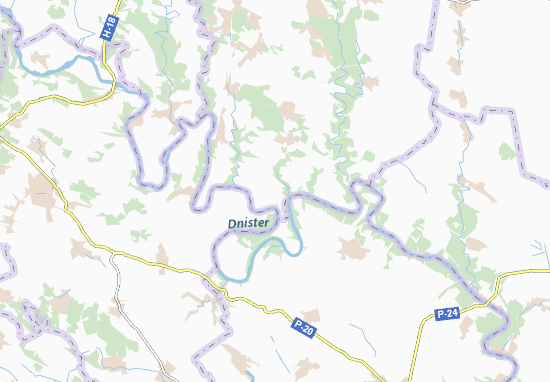 Mapa Vozyliv