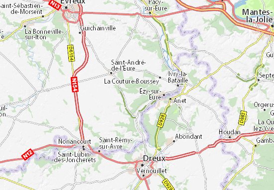 carte michelin bois le roi plan bois le roi viamichelin