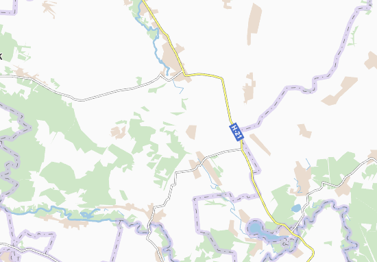 Mapa Bakhmutivka