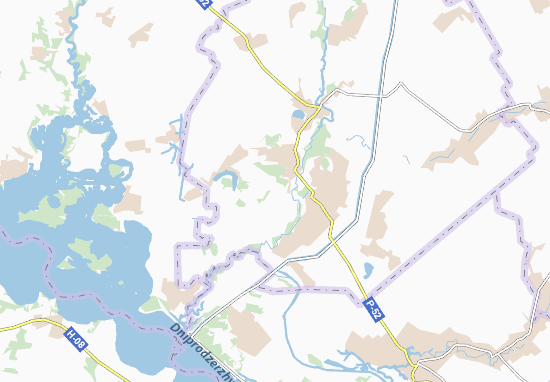 Salivka Map