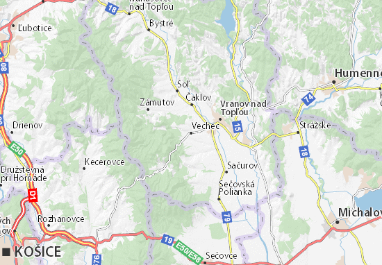 Vechec Map