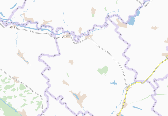 Mapa Holubivs&#x27;ke
