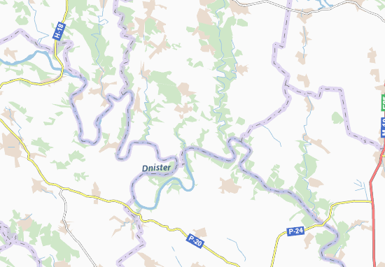 Karte Stadtplan Kostil&#x27;nyky