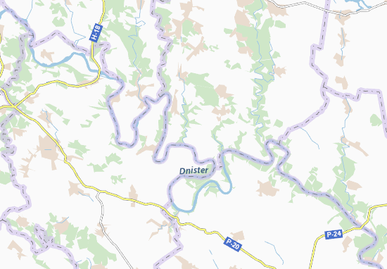 Kaart Plattegrond Snovydiv