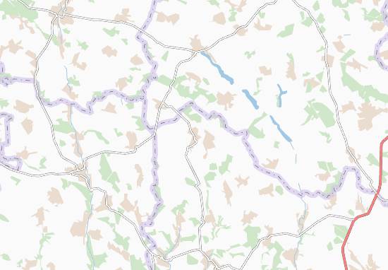 Karte Stadtplan Konyshchiv