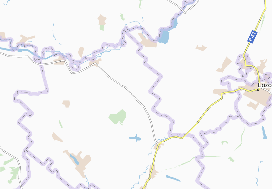 Mapa Novoivanivs&#x27;ke