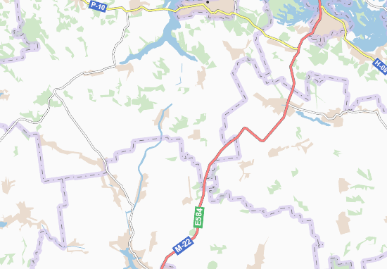 Ozera Map