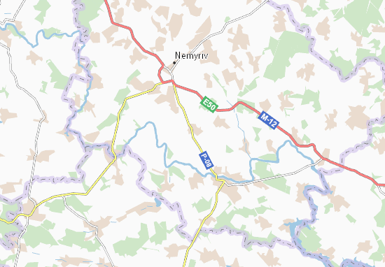 Mapa Chukiv