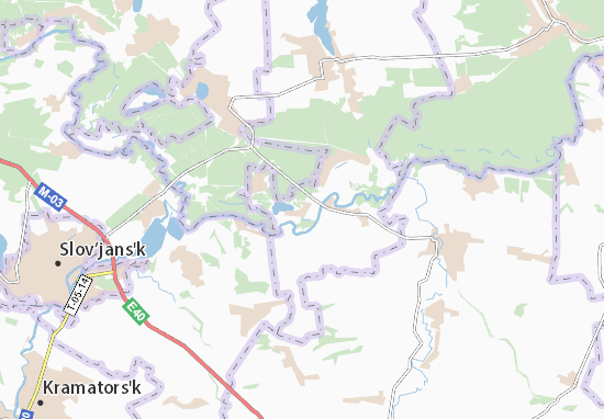 Mapa Illichivka