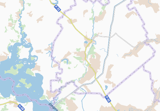 Kytaihorod Map