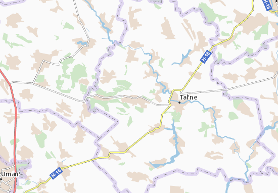 Moshuriv Map