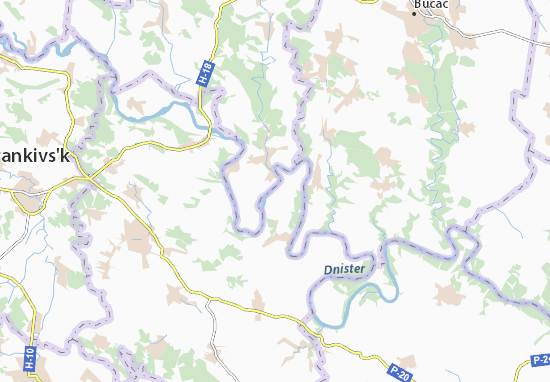 Mapa Budzyn