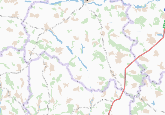 Karte Stadtplan Prymoshchanytsya