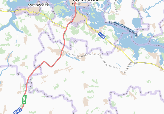 Onufrijevka Map