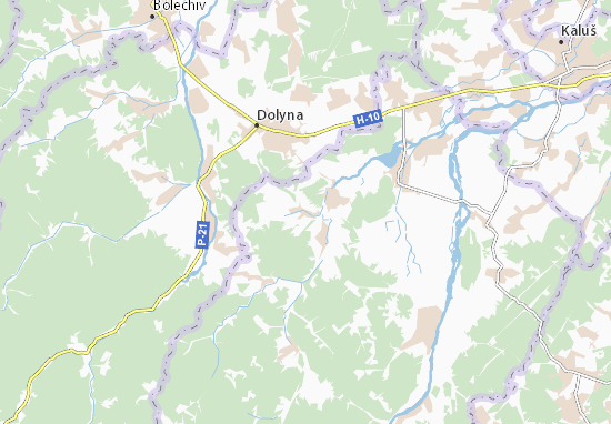 Karte Stadtplan Lop&#x27;yanka