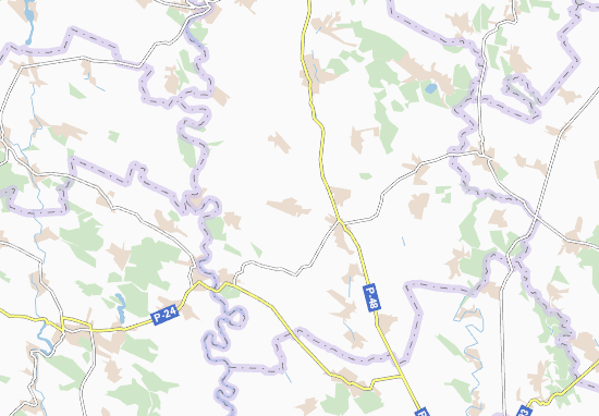 Karte Stadtplan Letava
